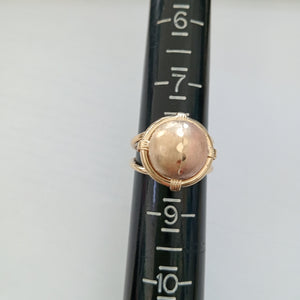 ANILLO ORO COMBINADO 10 K 2,90 GRMS (SEMINUEVO)