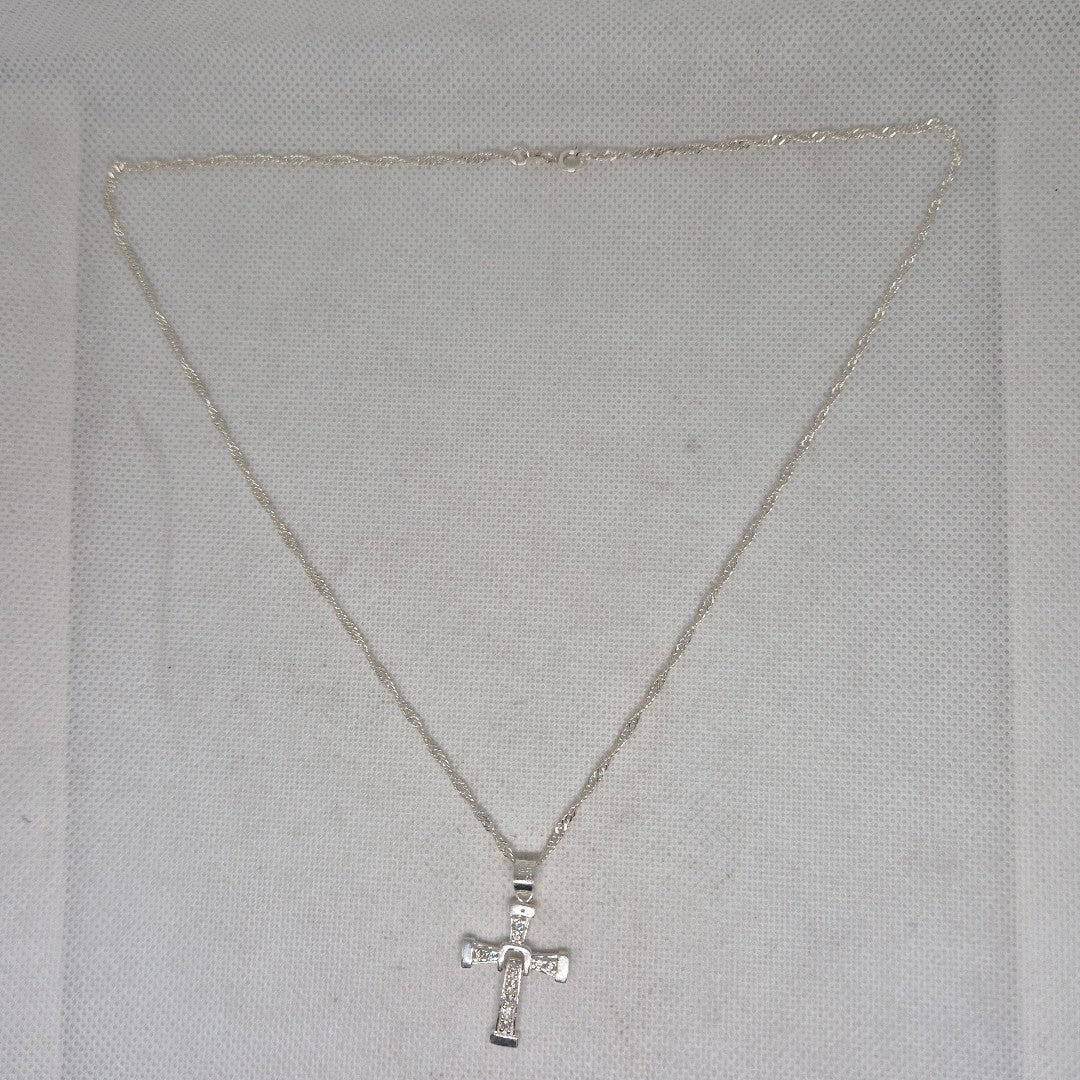 CADENA, DIJE PLATA 5.9 GRMS (SEMINUEVO)