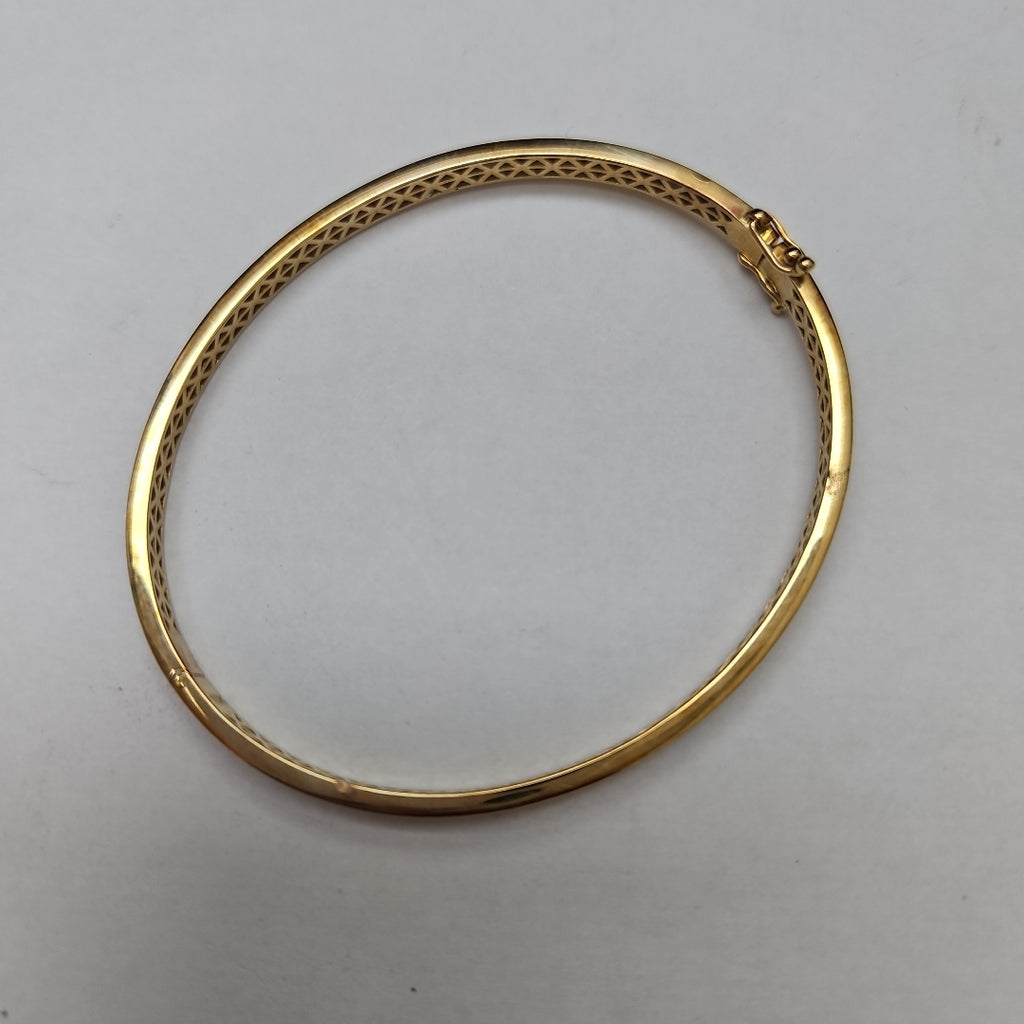 PULSERA RIGIDA ORO 10 K 4.9 GRMS (SEMINUEVO)