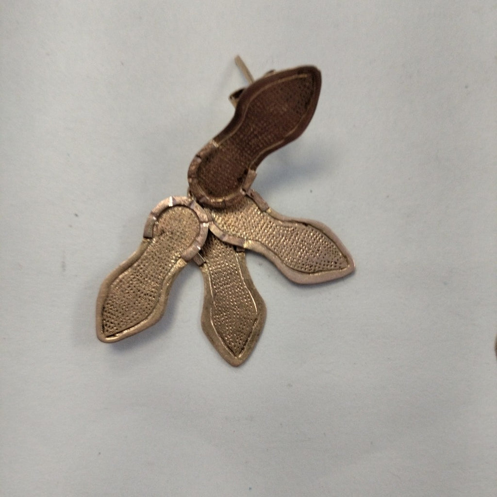 ARETES PAR ORO 10 K 6,70 GRMS (SEMINUEVO)