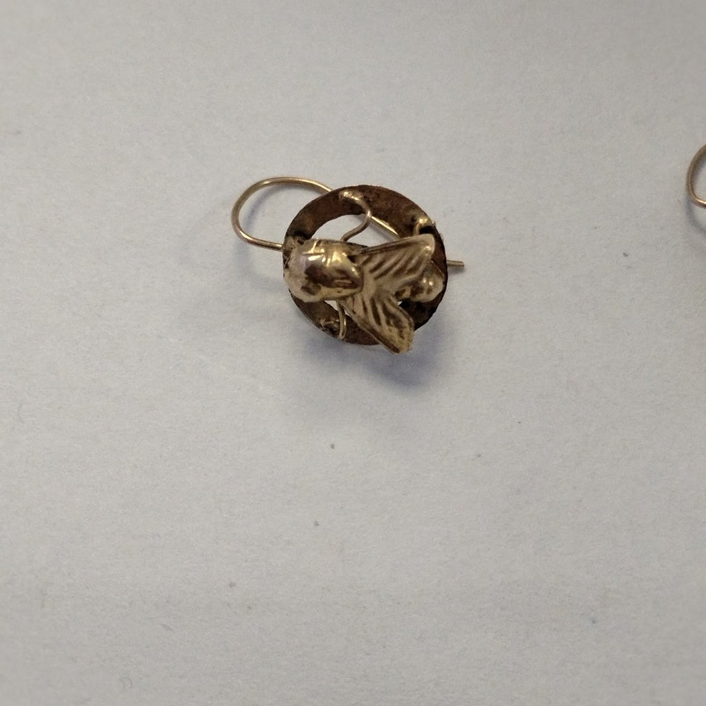 ARETES PAR ORO 10 K 1,10 GRMS (SEMINUEVO)