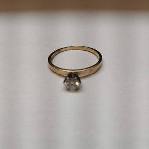 SOLITARIO ORO 14 K 2 GRMS (SEMINUEVO)