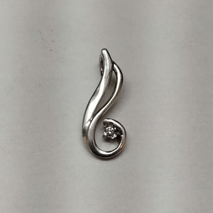 DIJE ORO BLANCO 14 K 1.2 GRMS (SEMINUEVO)
