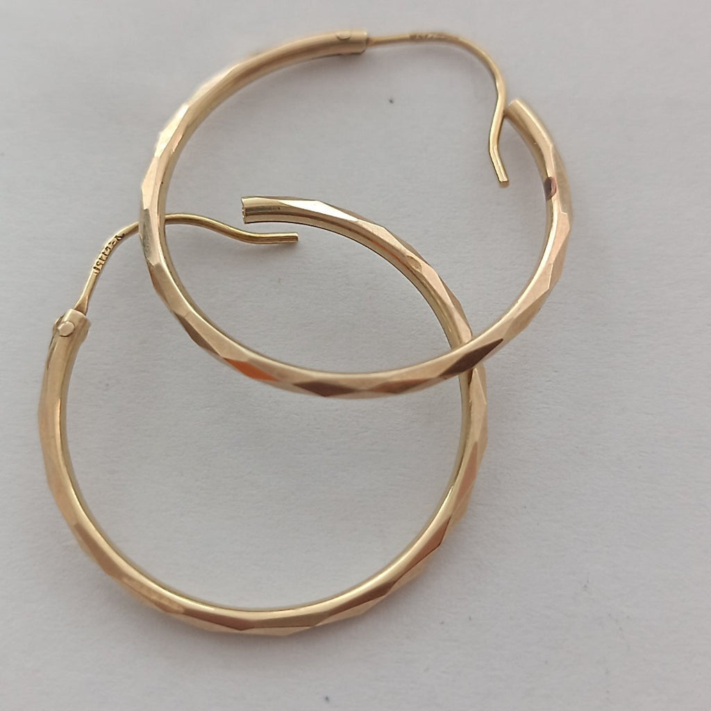 ARRACADAS PAR ORO 14 K 1.9 GRMS (SEMINUEVO)