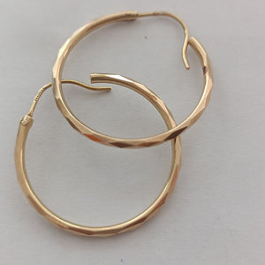 ARRACADAS PAR ORO 14 K 1.9 GRMS (SEMINUEVO)