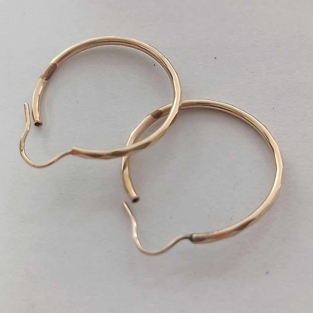 ARRACADAS PAR ORO 14 K 1,00 GRMS (SEMINUEVO)
