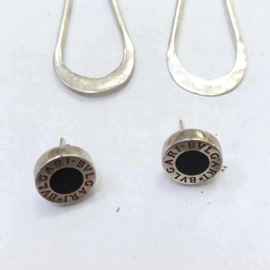 ARETES PAR PLATA 13,00 GRMS (SEMINUEVO)