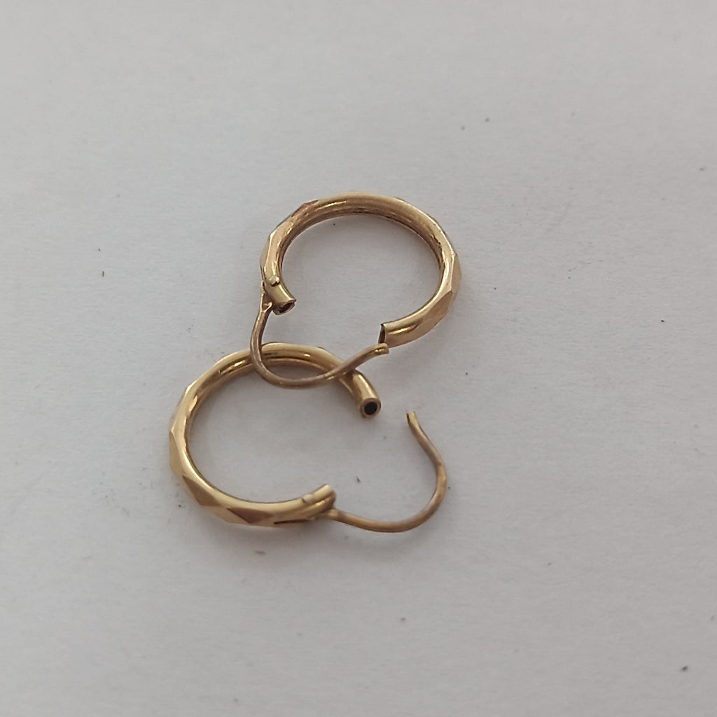 ARRACADAS PAR ORO 10 K 0.9 GRMS (SEMINUEVO)