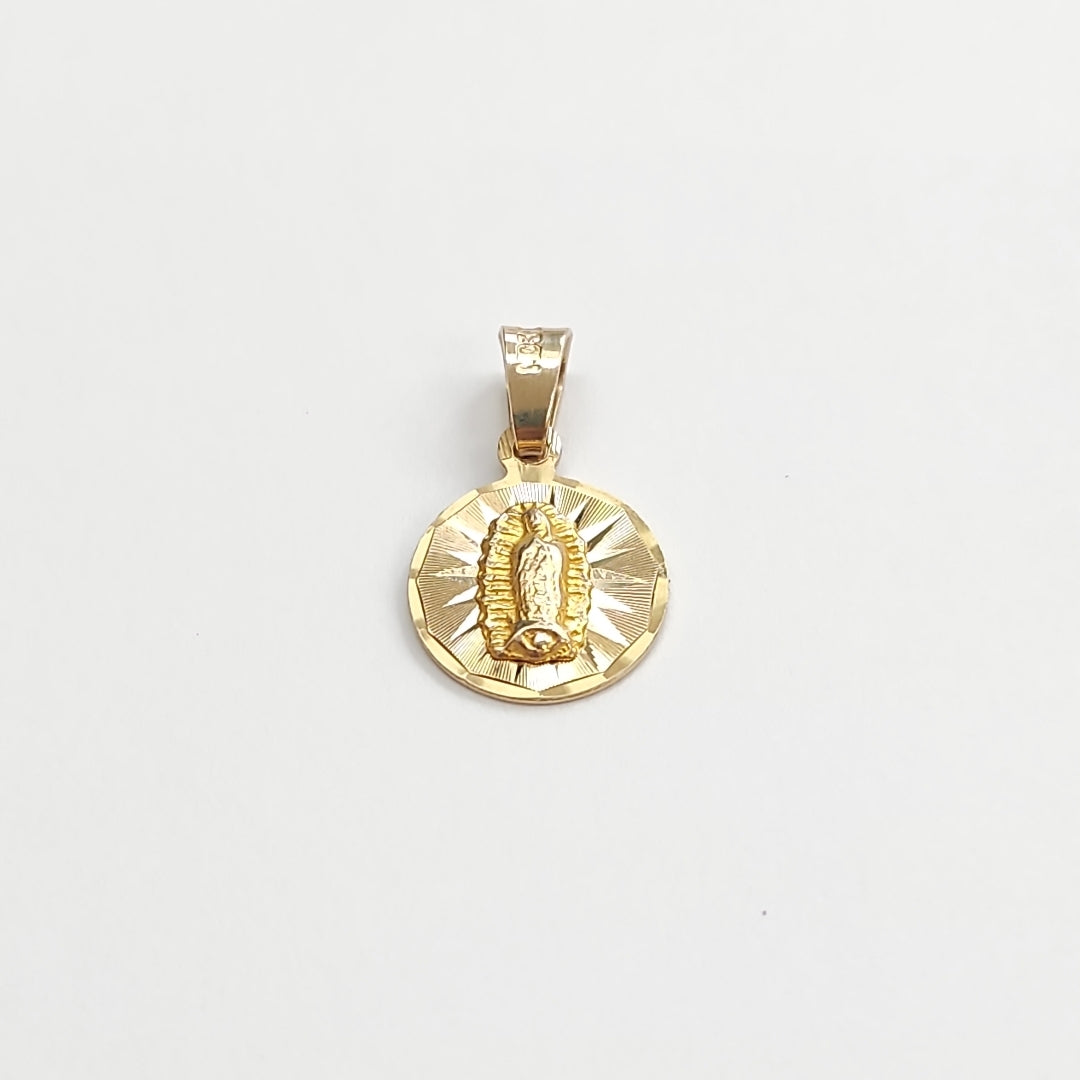 DIJE, MEDALLA RELIGIOSA ORO 14 K 1.1 GRMS (SEMINUEVO)