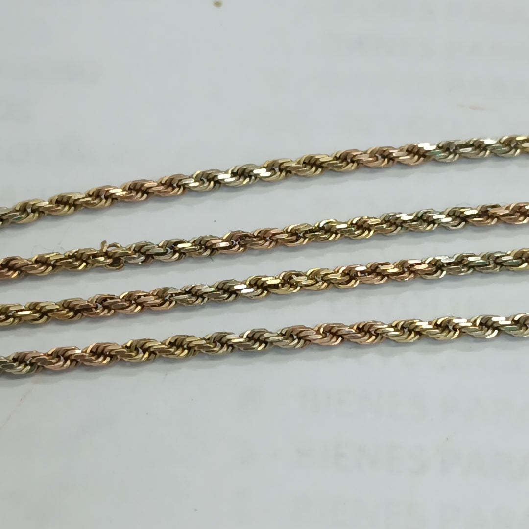CADENA ORO 14 K 6.5 GRMS (SEMINUEVO)