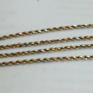 CADENA ORO 14 K 6.5 GRMS (SEMINUEVO)