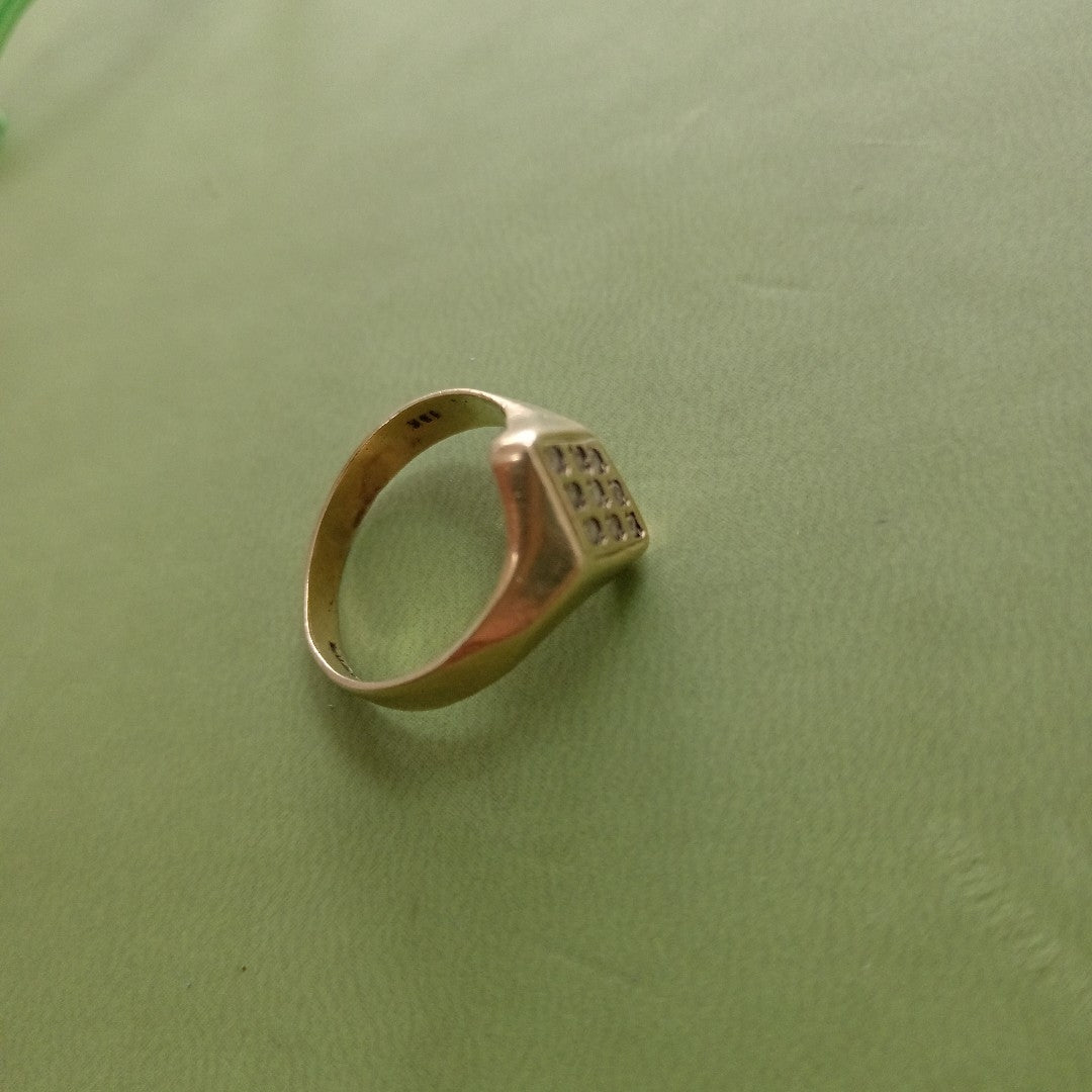 ANILLO ORO 10 K 2.7 GRMS (SEMINUEVO)
