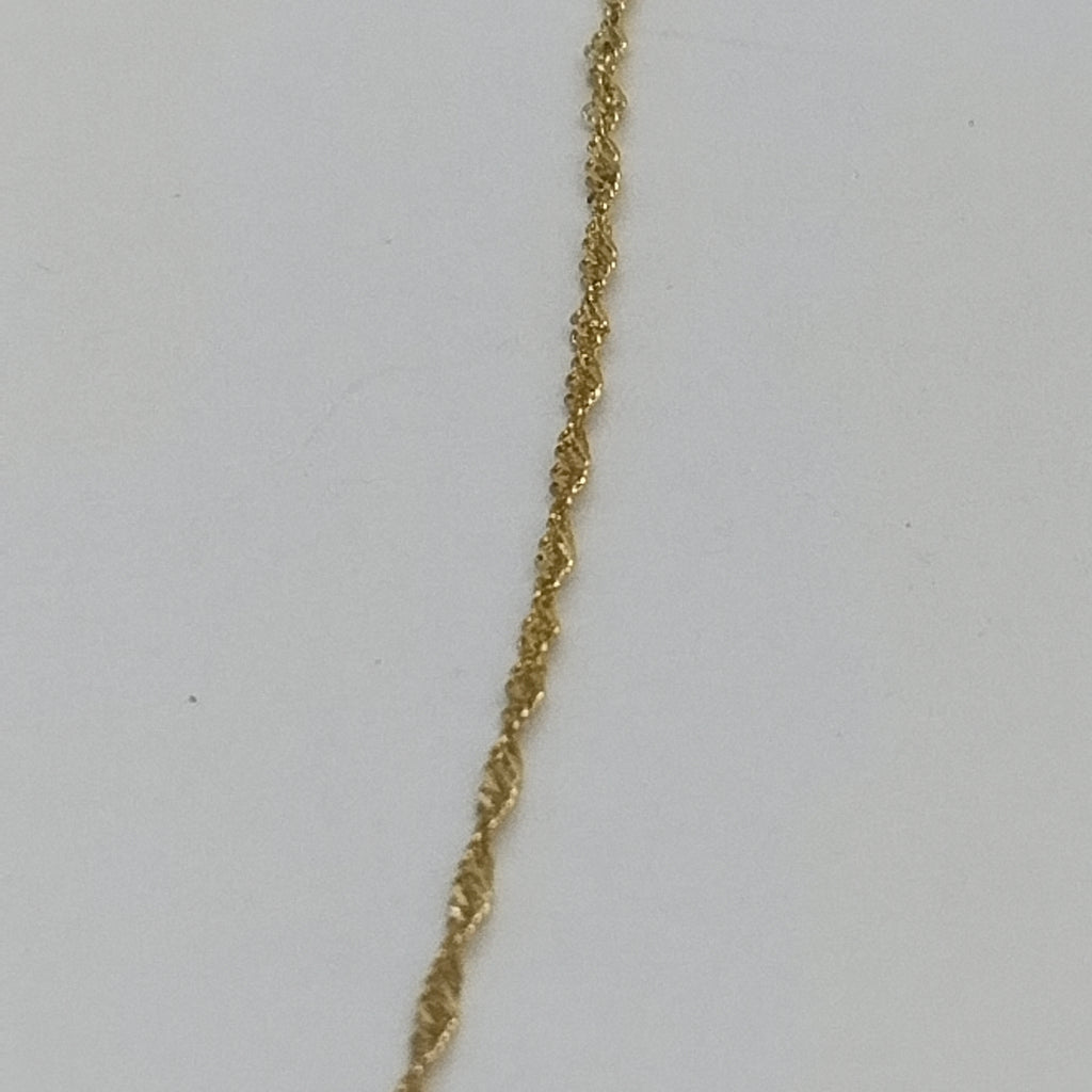 CADENA ORO 10 K 0.6 GRMS (SEMINUEVO)