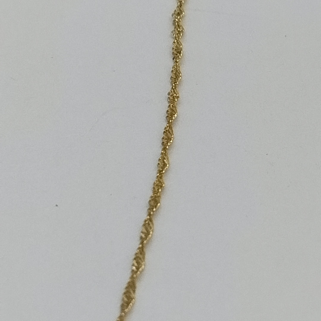 CADENA ORO 10 K 0.6 GRMS (SEMINUEVO)