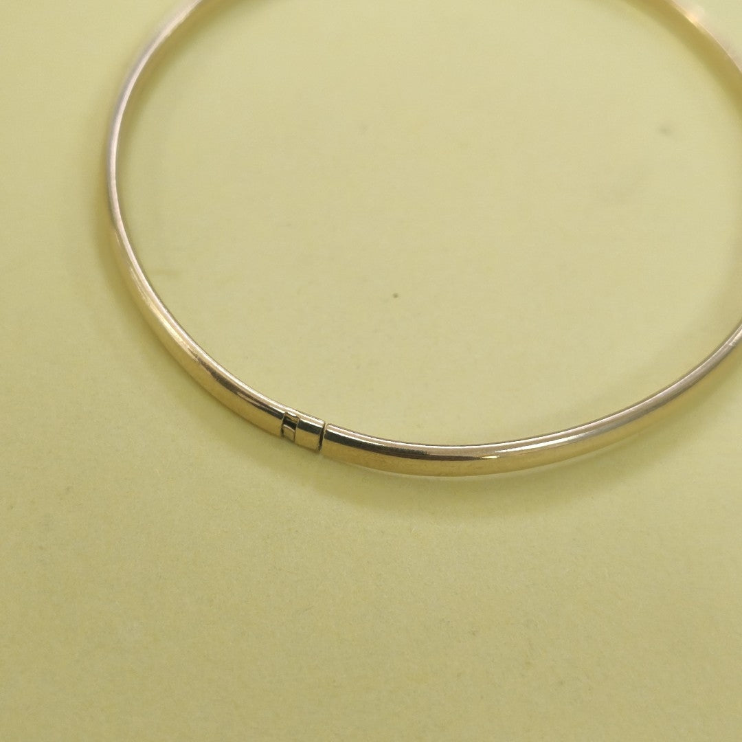 PULSERA RIGIDA ORO 10 K 3.2 GRMS (SEMINUEVO)