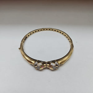 PULSERA RIGIDA ORO 10 K 11.3 GRMS (SEMINUEVO)