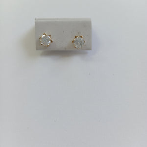 ARETES PAR ORO 10 K 0,90 GRMS (SEMINUEVO)