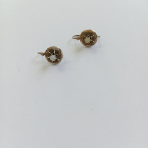 ARETES PAR ORO 10 K 0,80 GRMS (SEMINUEVO)
