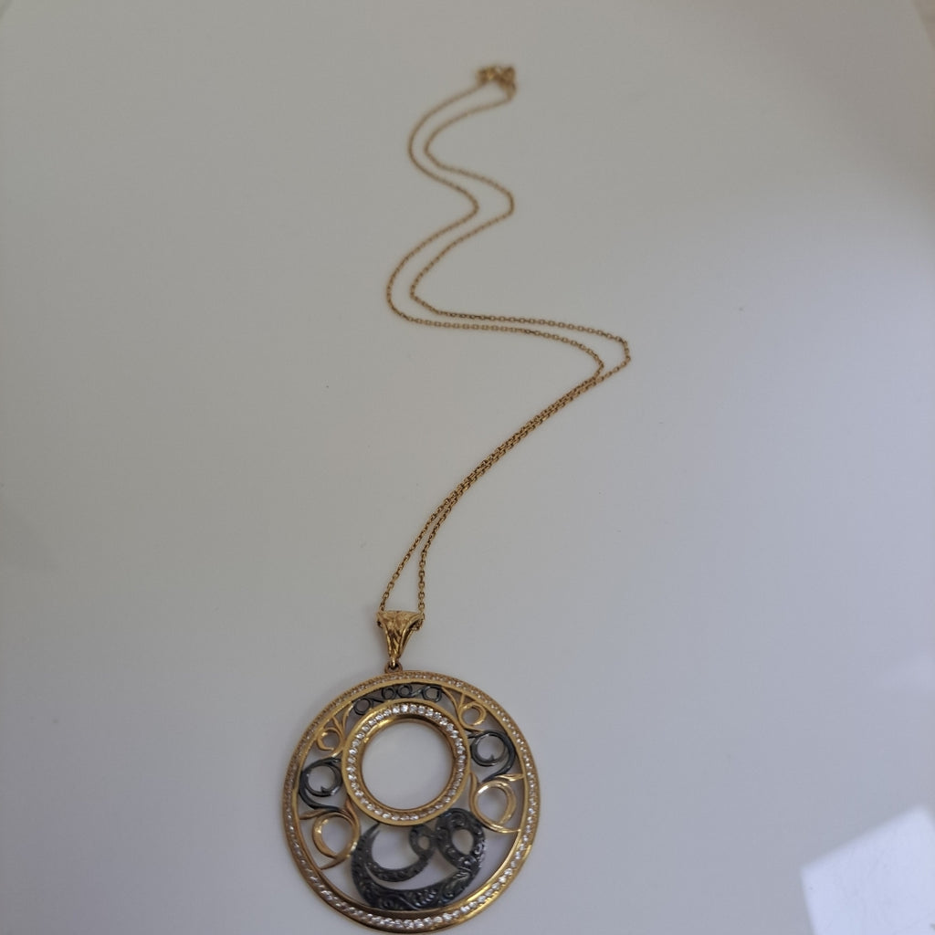 CADENA,DIJE ORO 14 K 6,20 GRMS (SEMINUEVO)