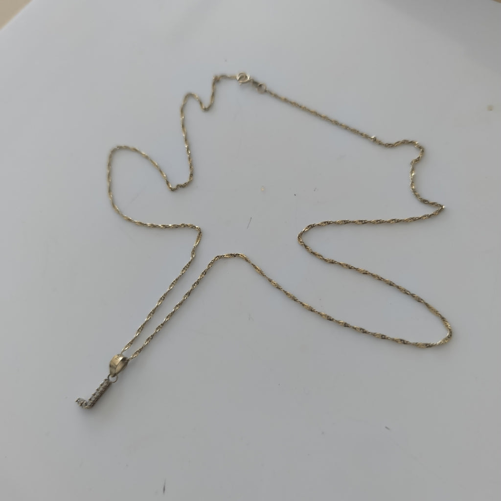 CADENA, DIJE ORO 10 K 1.8 GRMS (SEMINUEVO)