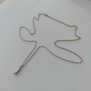 CADENA, DIJE ORO 10 K 1.8 GRMS (SEMINUEVO)