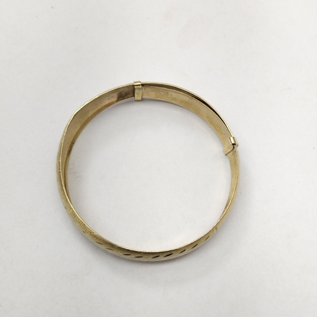 PULSERA RIGIDA ORO 14 K 8,00 GRMS (SEMINUEVO)