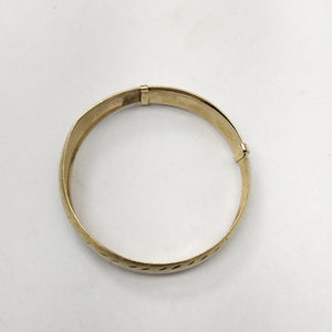 PULSERA RIGIDA ORO 14 K 8,00 GRMS (SEMINUEVO)