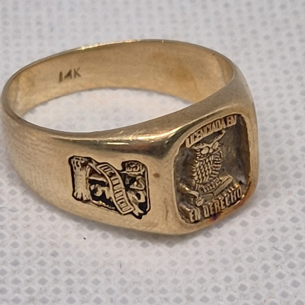 ANILLO ORO 14 K 6.2 GRMS (SEMINUEVO)