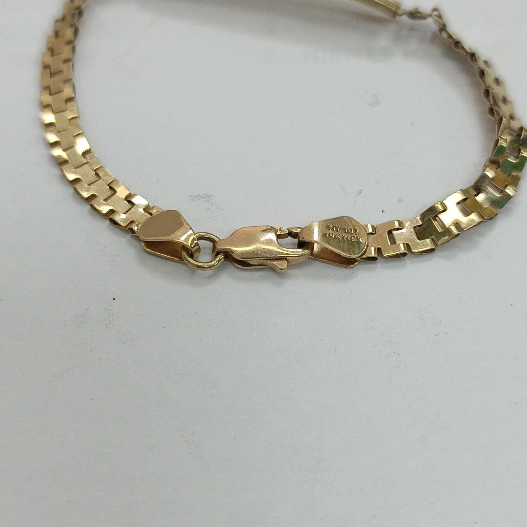 ESCLAVA ORO 14 K 3.5 GRMS (SEMINUEVO)