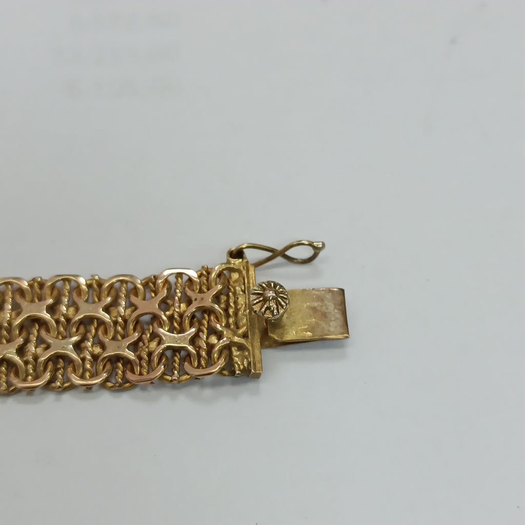 DIJE, PULSERA ORO 8 K 20.2 GRMS (SEMINUEVO)