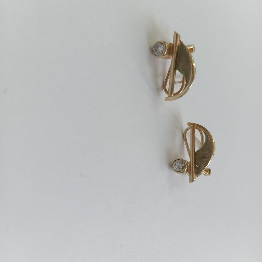 ARETES PAR ORO 10 K 2,40 GRMS (SEMINUEVO)