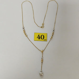 GARGANTILLA ORO, ORO COMBINADO 14 K 3 GRMS (SEMINUEVO)