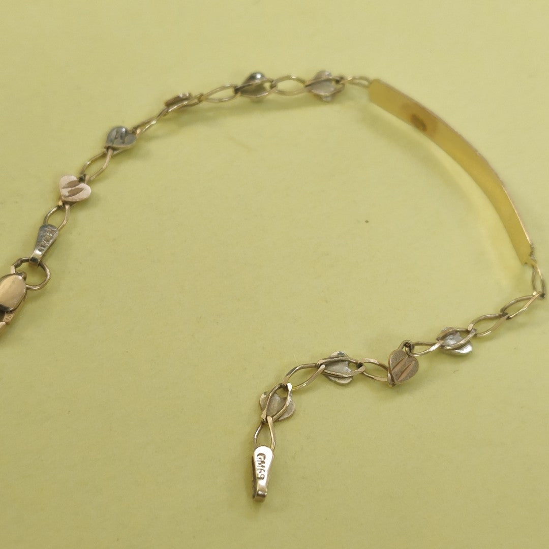 ESCLAVA ORO 10 K 2.2 GRMS (SEMINUEVO)