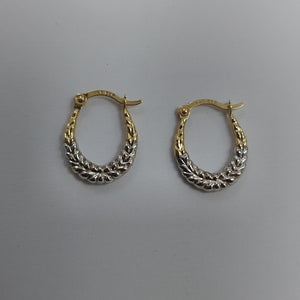 ARRACADAS PAR ORO 14 K 0.4 GRMS (SEMINUEVO)