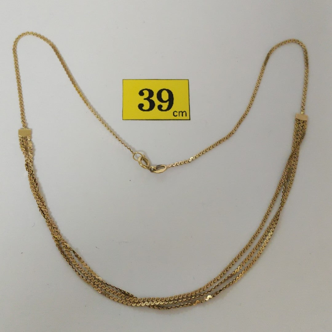 GARGANTILLA ORO 14 K 4.7 GRMS (SEMINUEVO)