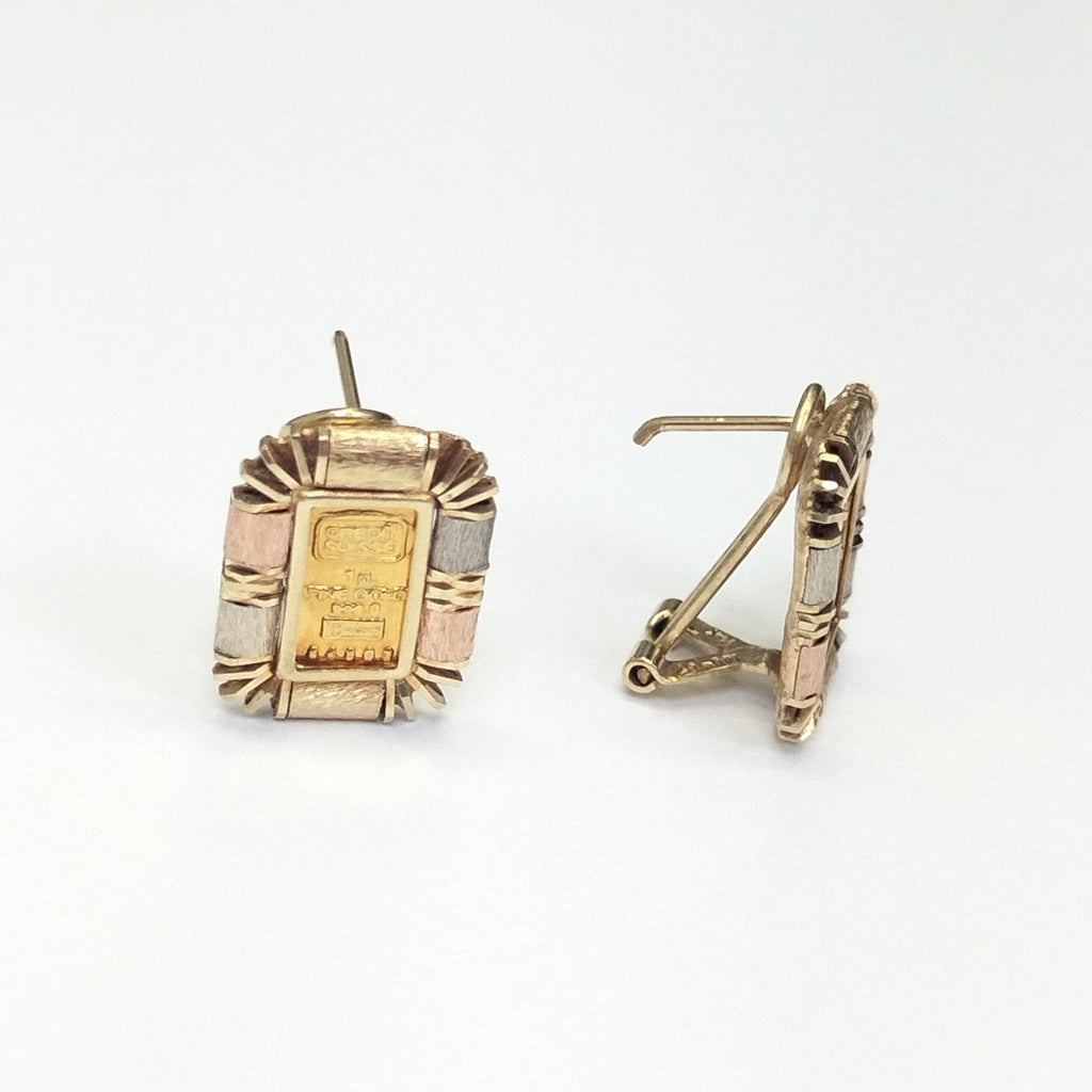 ARETES PAR ORO 14 K 6.7 GRMS (SEMINUEVO)