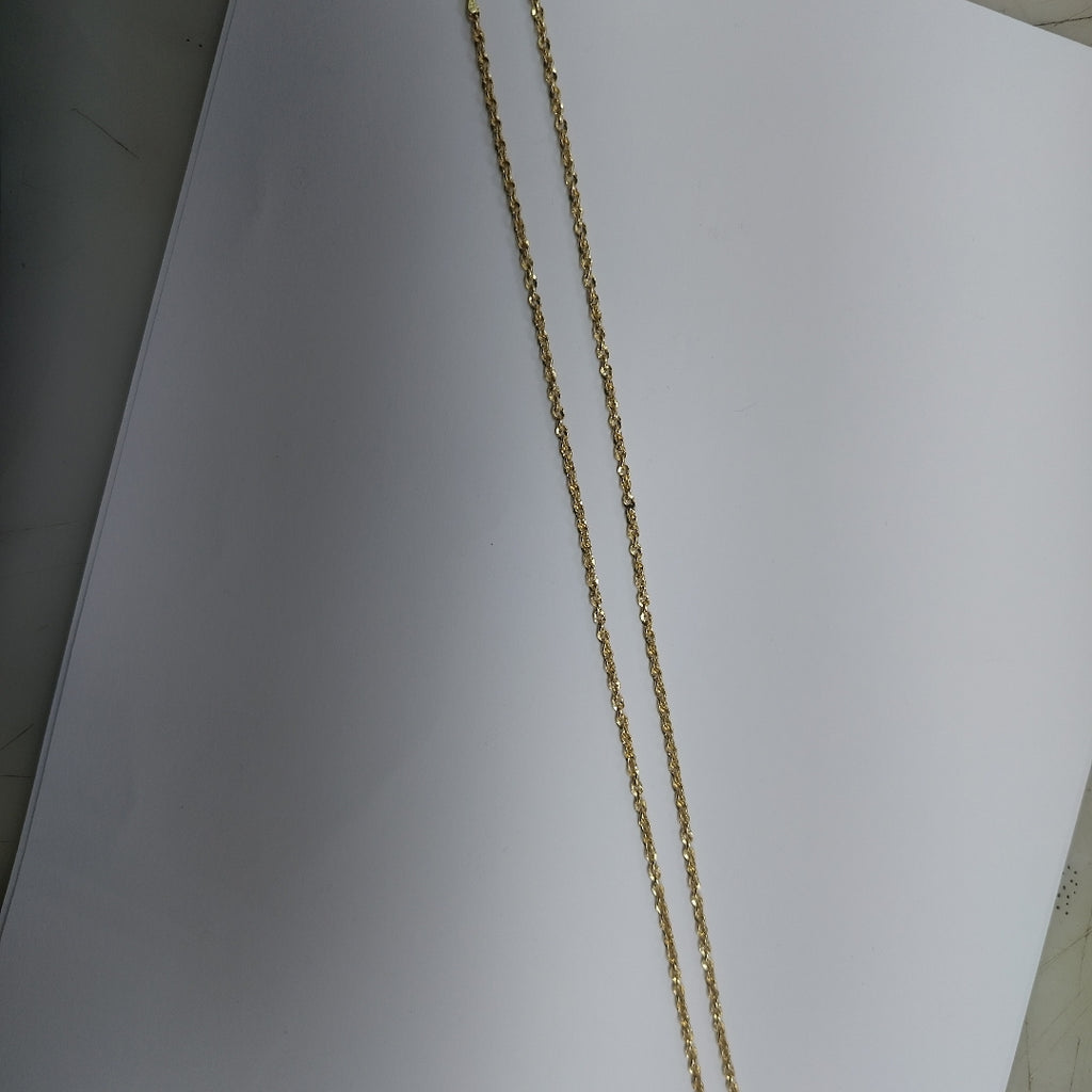 CADENA ORO 14 K 2.6 GRMS (SEMINUEVO)