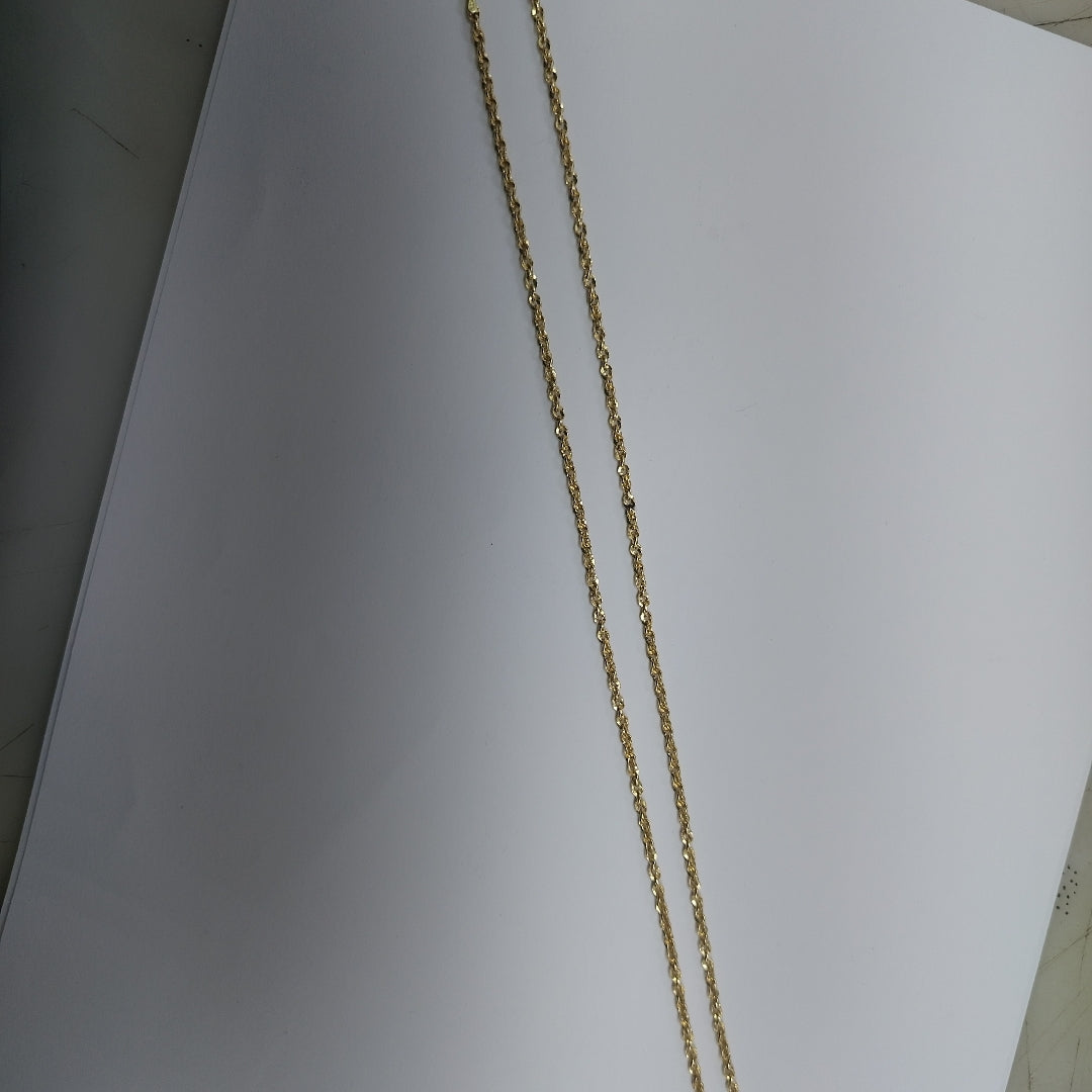CADENA ORO 14 K 2.6 GRMS (SEMINUEVO)