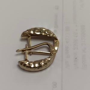 ARETES PAR ORO 14 K 2.8 GRMS (SEMINUEVO)