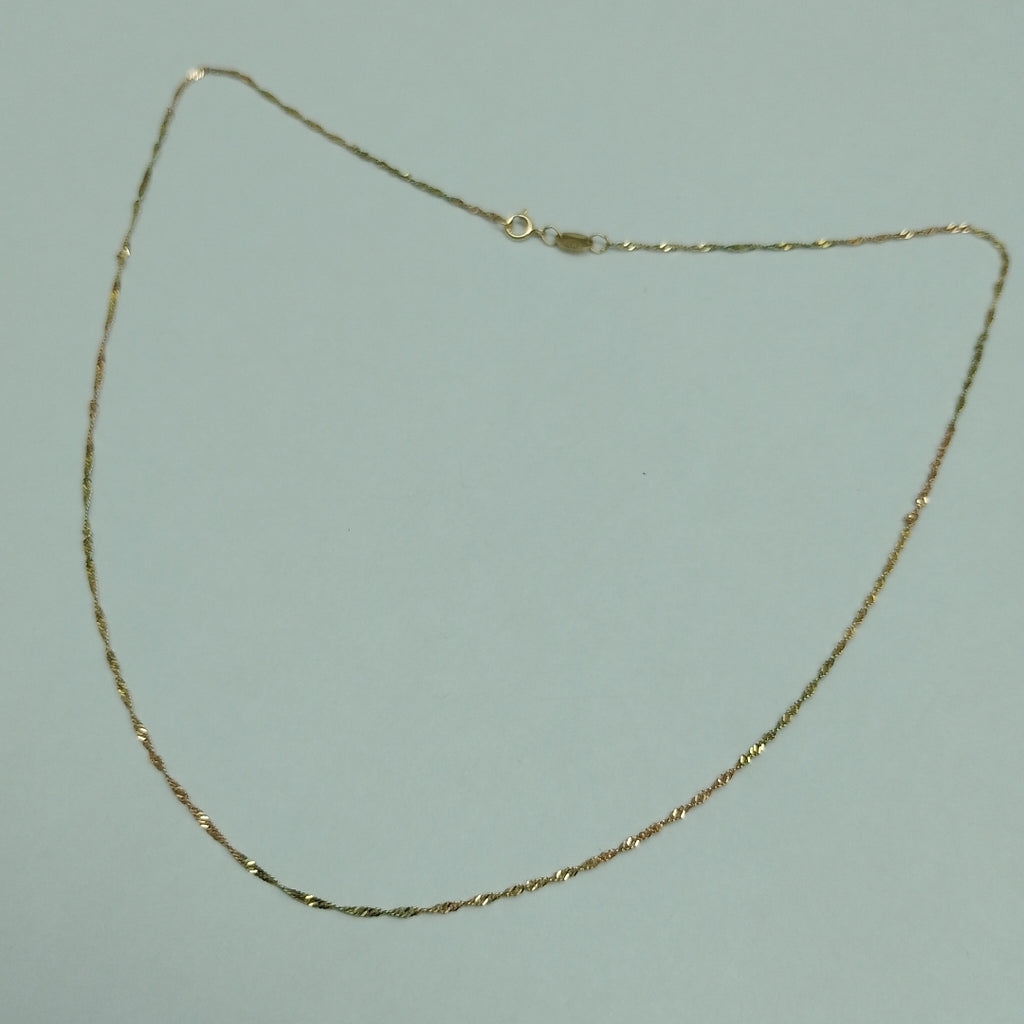 CADENA ORO 10 K 0.8 GRMS (SEMINUEVO)