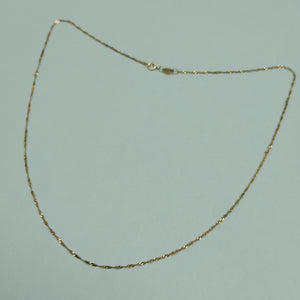CADENA ORO 10 K 0.8 GRMS (SEMINUEVO)