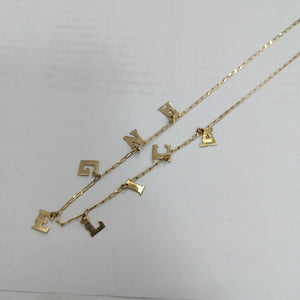 CADENA ORO 14 K 4 GRMS (SEMINUEVO)