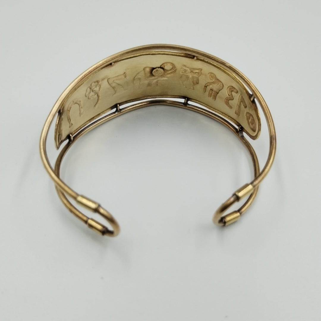 BRAZALETE ORO 10 K 9,50 GRMS (SEMINUEVO)