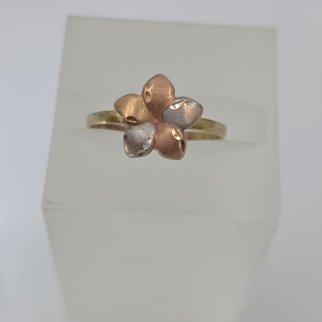 ANILLITO ORO, ORO COMBINADO 10 K 1.2 GRMS (SEMINUEVO)