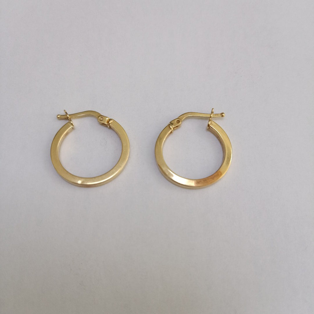 ARRACADAS PAR ORO 14 K 1.6 GRMS (SEMINUEVO)