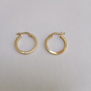 ARRACADAS PAR ORO 14 K 1.6 GRMS (SEMINUEVO)
