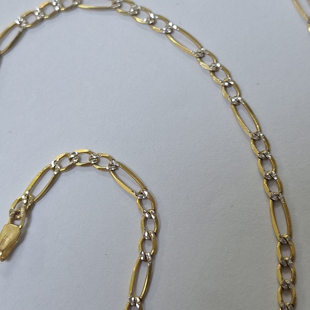 CADENA ORO, ORO PLATINO 14 K 8.5 GRMS (SEMINUEVO)