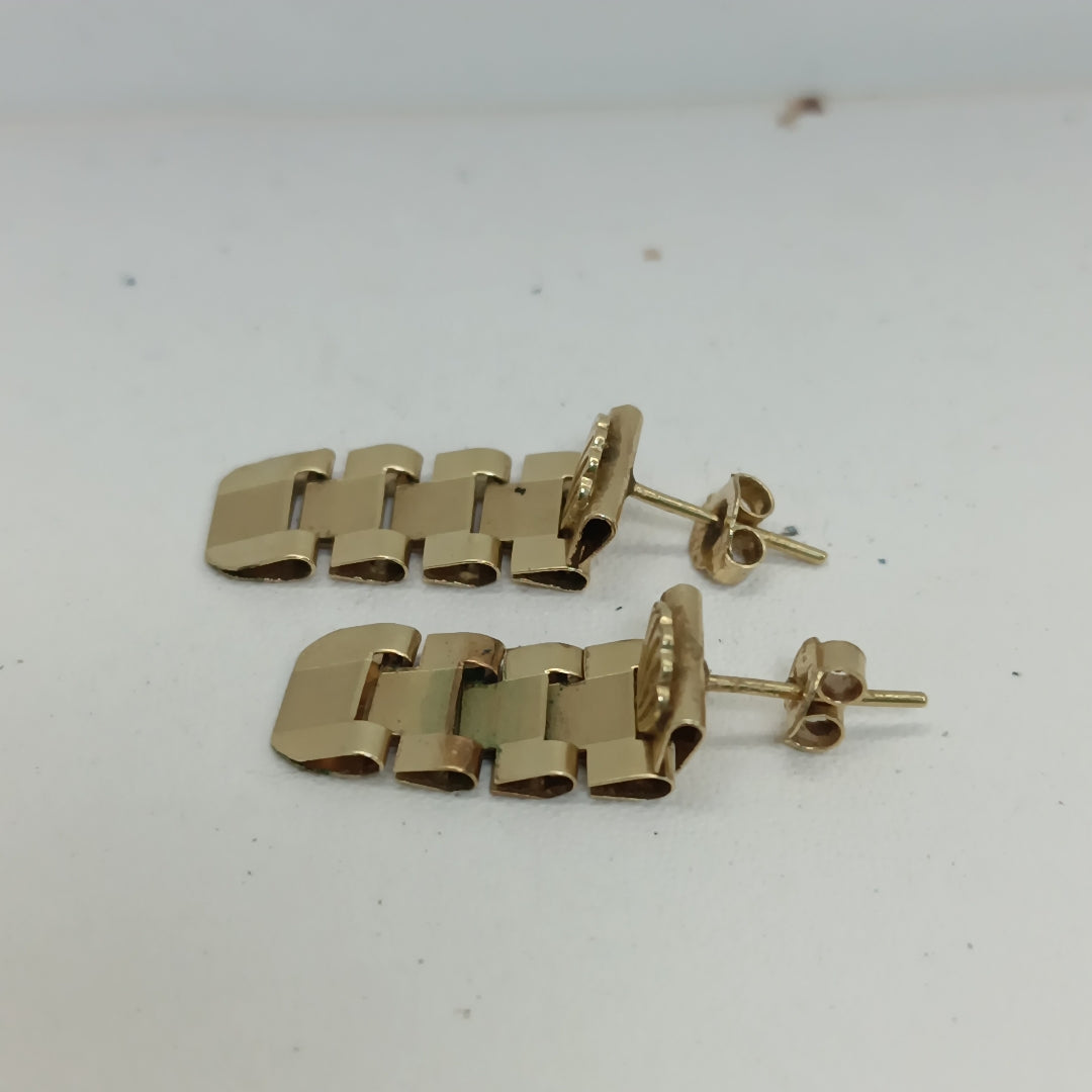 BROQUELES PAR ORO 14 K 2.2 GRMS (SEMINUEVO)
