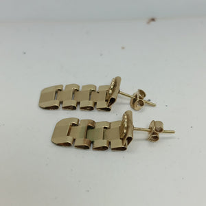 BROQUELES PAR ORO 14 K 2.2 GRMS (SEMINUEVO)