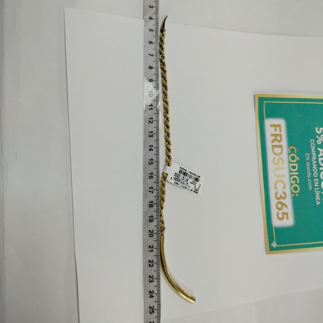 ESCLAVA ORO 14 K 17.1 GRMS (SEMINUEVO)